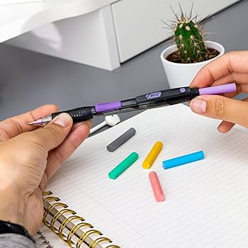 シャープペンシル2本セットと消しゴム Amazon.co.jp: BIC シャープペンシル 消しゴム付き 2号 中字 0.7